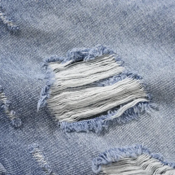 Autumn and Summer New Loose Wide-leg Korean Style Retro Shorts Jeans Men's Size