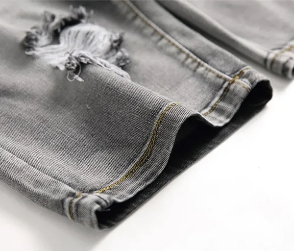 2025 Spring Men Cotton Solid Men's Shorts Clothing Jeans Shorts New Short Bermuda Fashion Casual Summer Denim WASHED