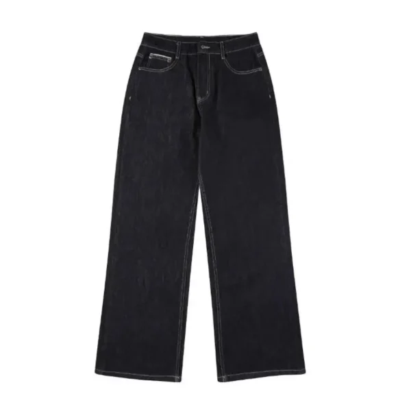 517 Men's Original Old Money Style Jeans Slightly Flared Straight Loose Pants Spring Summer Trendy Original Black Blue Washed - Image 6