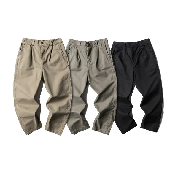 80% Cotton Canvas Heavy Duty Work Wear Men Work Pants for Industry Repairmen Workshop Mechanic Cargo Pants