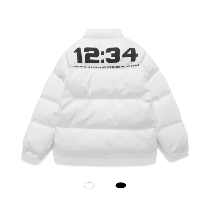 2025 New Design Men's Jacket Foam Printing Embossed the Streets of Popular Hip-hop Style Men's Coats