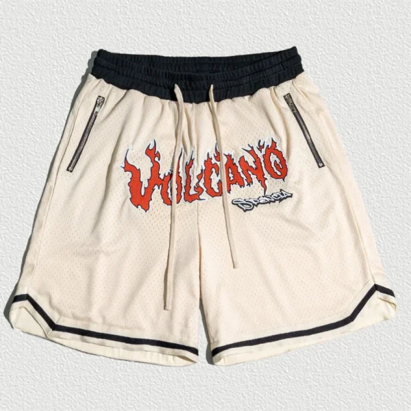 Drawstring Basketball Shorts Embroidered Mesh Shorts Casual Pants Sweatpants for Mens Shorts
