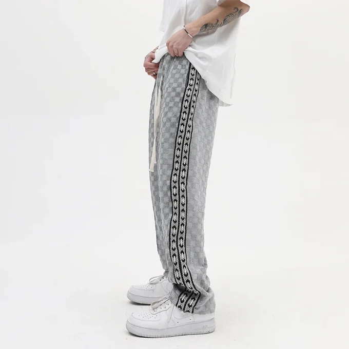 Casual Jogger Pants Men Straight Trousers 2025 Hot Sale Men's Fashion Woven Adults Lightweight Made Designs 50pcs
