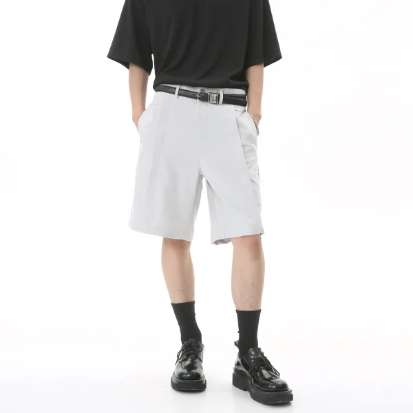 New Fashion Loose Breathable Suit Fabric Summer All-match Suit Shorts for Man
