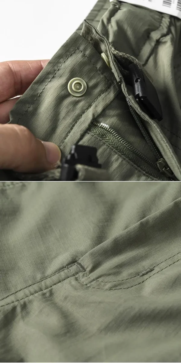 Summer Cargo Pants Blank Streetwear Pants Athletic Sweat Pants Men's Shorts - Image 3