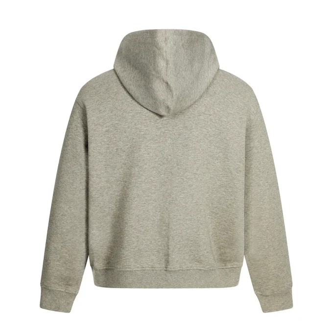 Vibe Style Trendy Men's Hooded Sweatshirt American Versatile Loose Fit Double-Ended Zipper Pullover Hoodie Jacket for Autumn