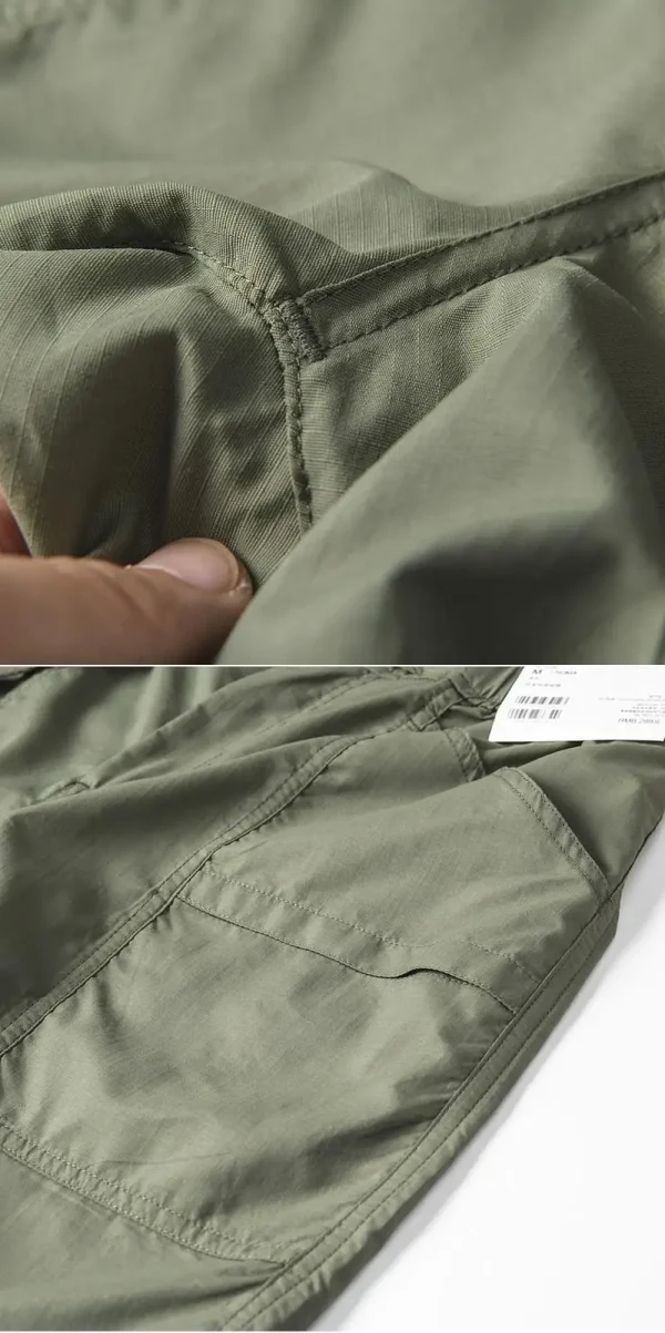 Summer Cargo Pants Blank Streetwear Pants Athletic Sweat Pants Men's Shorts - Image 4