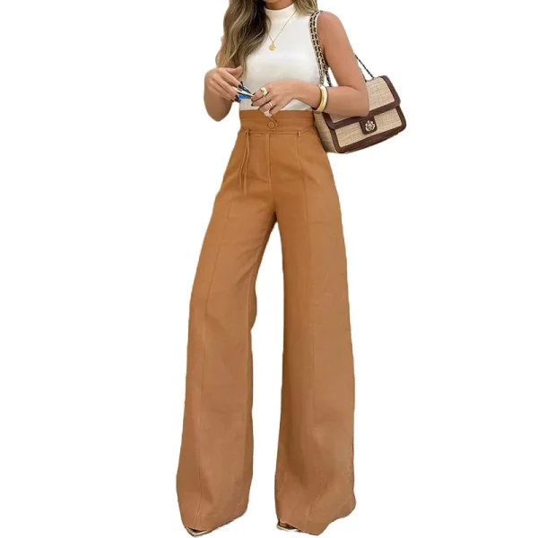 Women's High-Waisted Long Dress Pants Versatile New Fashion Autumn Commuter Style - Image 5