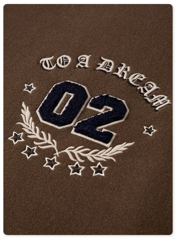 Plus Size Men's Versity College Jackets Blank Varsity Jackets Varsity Jacket for Men - Image 6
