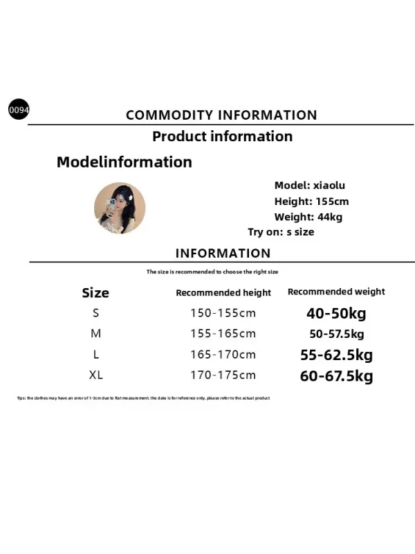 Women's Japanese Style A-Line Slimming Half Skirt Floral Bud Design White New Summer Half-Length Anti-Exposure Skirt Belt - Image 5