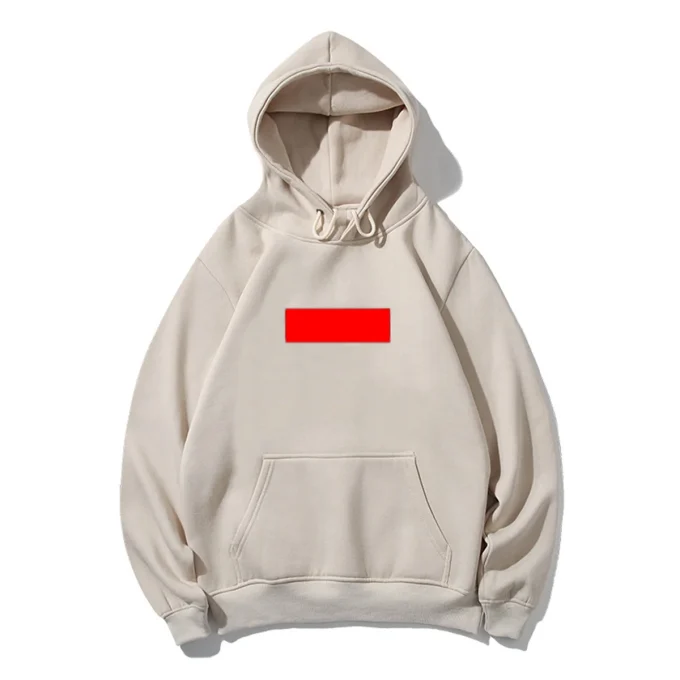 Fashion Cotton Embroidery Sport Hip Hop Bulk Casual Mens Hoodies for Men - Image 4