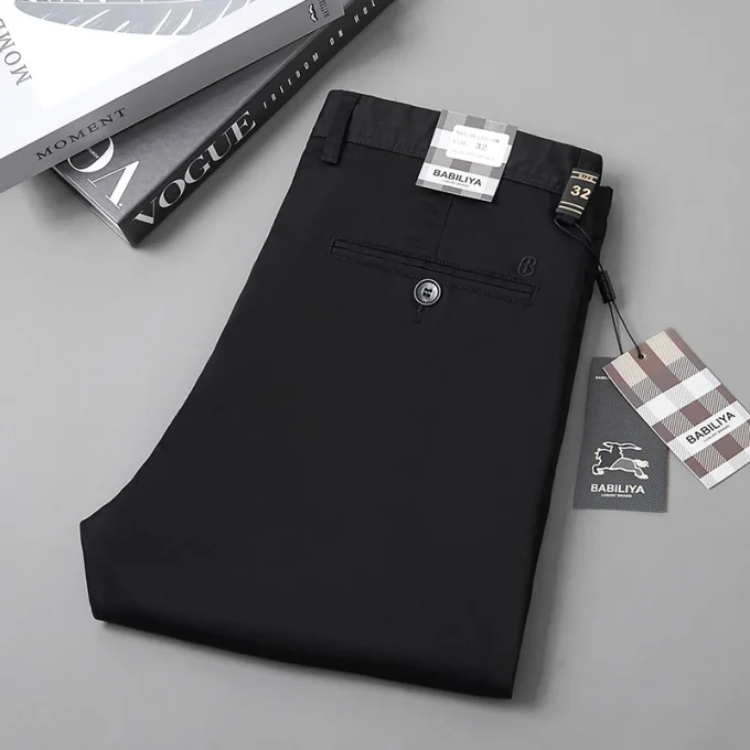 2025 High Quality Sports Golf Trouser Chino Pants Lightweight Quick Dry Cotton Spandex Casual Men's Pants Business