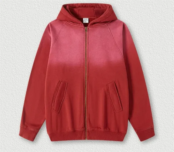 Heavy Weight Street Wear Vintage Washed Colors Shade  Men's Hoodies