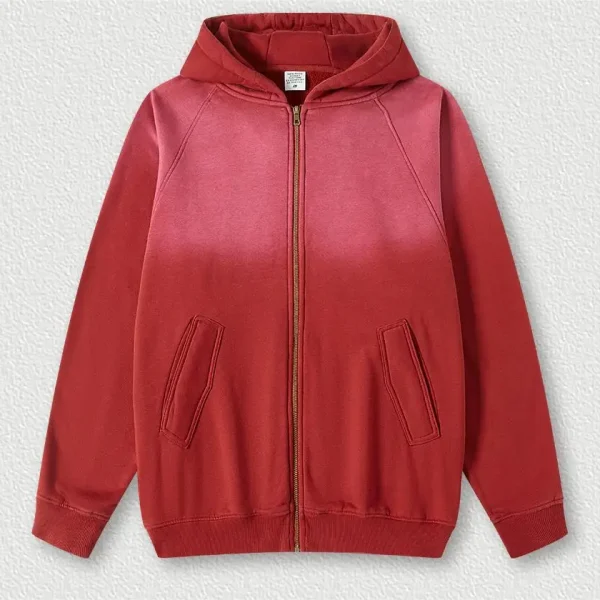 Heavy Weight Street Wear Vintage Washed Colors Shade  Men's Hoodies