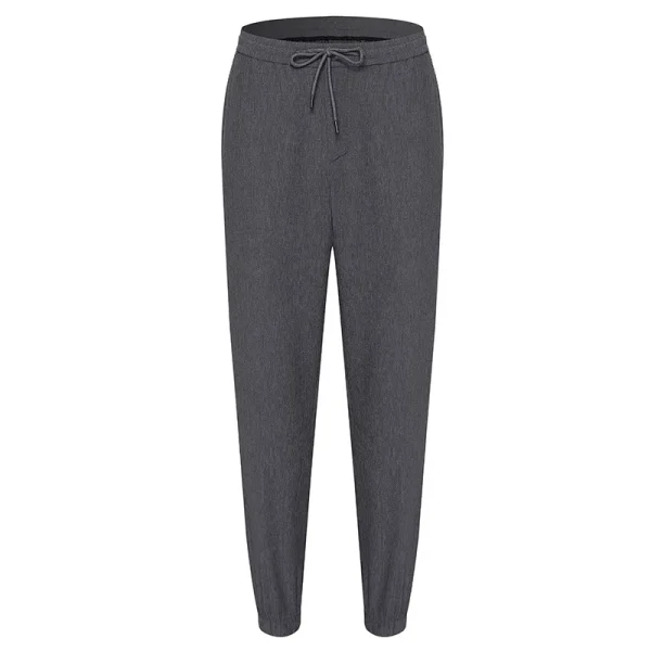2025 Hot Sale Men's Fashion Casual Seersucker Jogger Pants Men Straight Trousers - Image 3