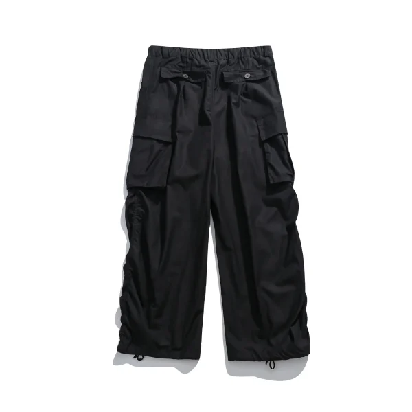 Design High Quality Cargo Trousers Oversized Multi-pocket Soft Casual 100%cotton Man's Cargo Pants - Image 4
