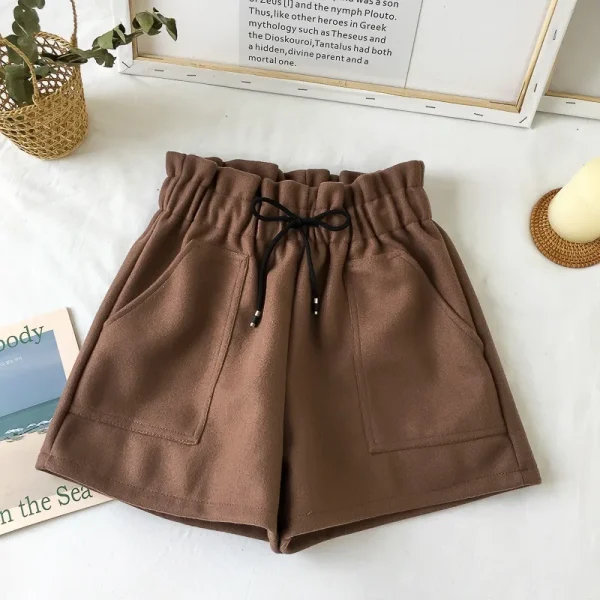 Black Slimming Wide Leg Pants Loose Casual Boot Pants for Spring - Image 2