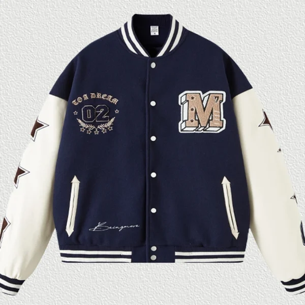 Plus Size Men's Versity College Jackets Blank Varsity Jackets Varsity Jacket for Men