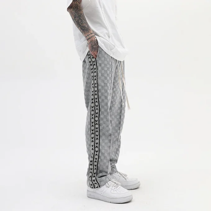 Casual Jogger Pants Men Straight Trousers 2025 Hot Sale Men's Fashion Woven Adults Lightweight Made Designs 50pcs