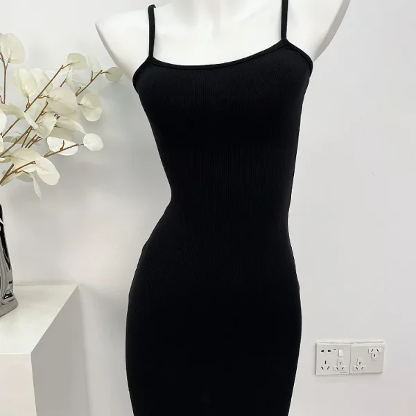 Dress Pure Desire Hot Girl Tight Sexy Bodycon Shapewear Front Date Strap Short Summer