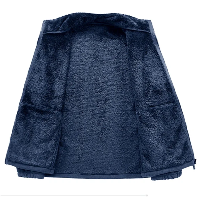 Men 2025 New Winter Fleece Jacket Parka Coat Men Spring Casual Tactical Outwear Thick Warm Jacket Vintage 100pcs