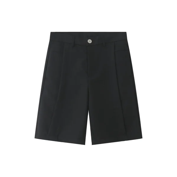 New Fashion Loose Breathable Suit Fabric Summer All-match Suit Shorts for Man - Image 5