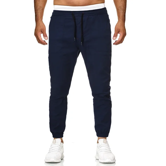 Blank High Quality Multi Pockets Men Casual Pants Jogger Sweatpants for Men