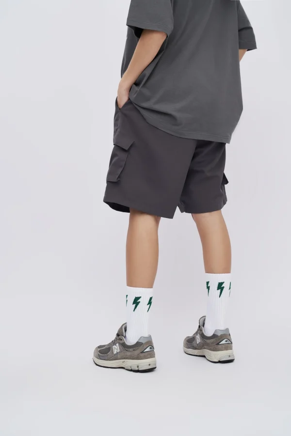 Top Quality Polyester Summer Cargo Shorts Multicolor Multi-pocket Men Shorts for Men's Shorts - Image 4