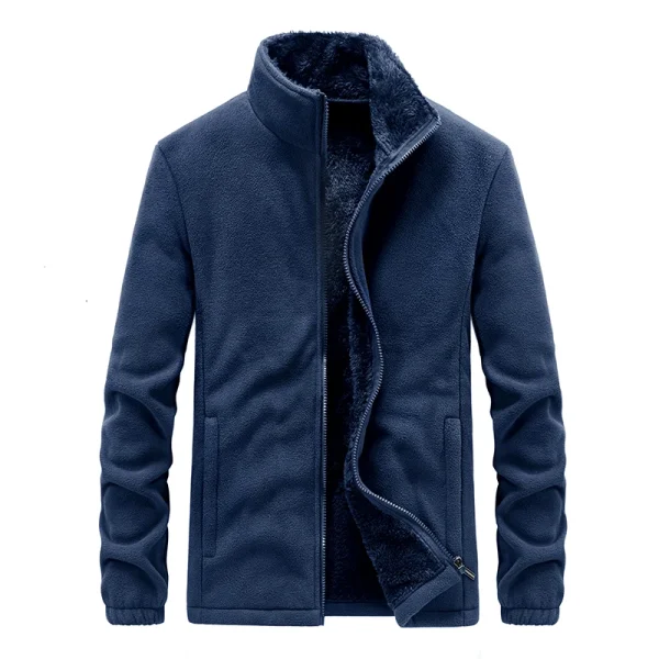 Men 2025 New Winter Fleece Jacket Parka Coat Men Spring Casual Tactical Outwear Thick Warm Jacket Vintage 100pcs - Image 4