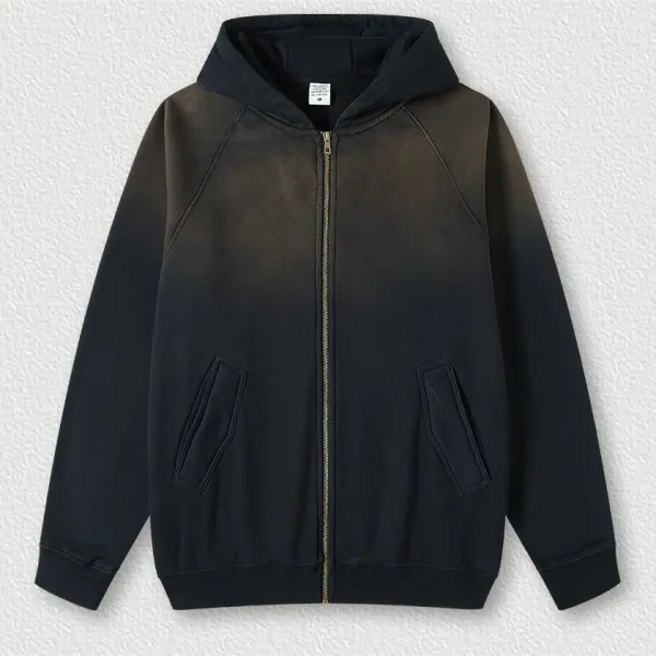 Heavy Weight Street Wear Vintage Washed Colors Shade  Men's Hoodies