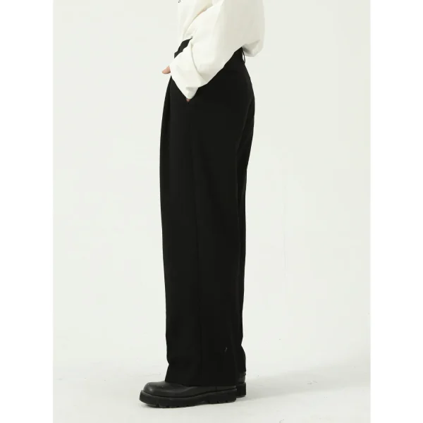 Cool comfort Dress Pants Men's Summer Straight Leg Loose Casual Men Dress Pants commuter Wide Leg Men Casual Suit Pants - Image 6