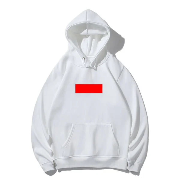 Fashion Cotton Embroidery Sport Hip Hop Bulk Casual Mens Hoodies for Men - Image 2