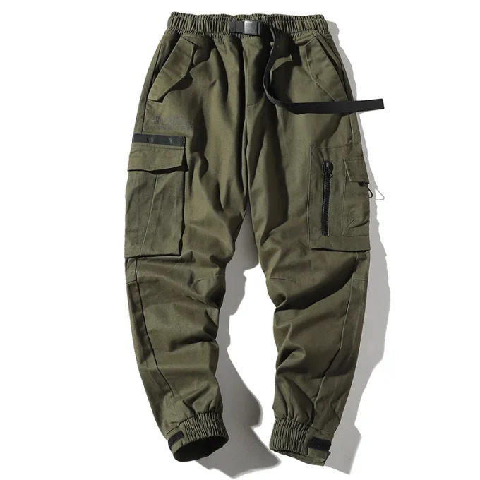 100% Cotton Hip Hop Cargo Pants for Young Men