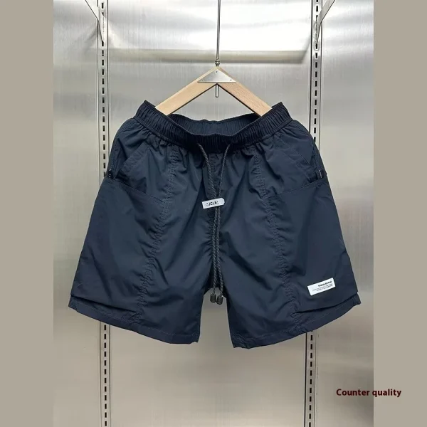 Men's Summer Outdoor Sports Shorts Lightweight Quick-Dry  Style Casual Loose Elastic Waist Trendy - Image 4