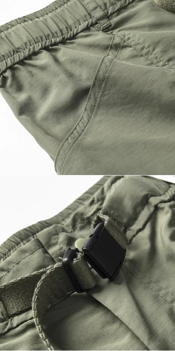 Summer Cargo Pants Blank Streetwear Pants Athletic Sweat Pants Men's Shorts - Image 2