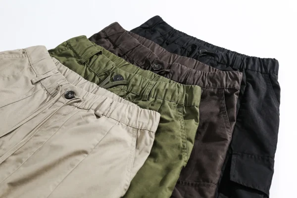 Design High Quality Cargo Trousers Oversized Multi-pocket Soft Casual 100%cotton Man's Cargo Pants - Image 6