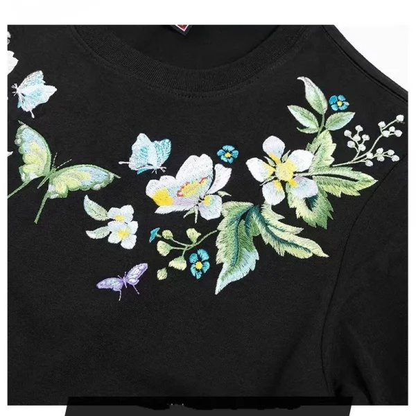 Style Streetwear Shirt Pattern Bulk Breathable Design Embroidery for Man Summer Short Sleeve Casual