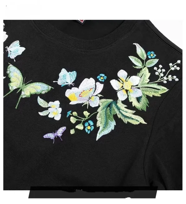 Style Streetwear Shirt Pattern Bulk Breathable Design Embroidery for Man Summer Short Sleeve Casual - Image 5