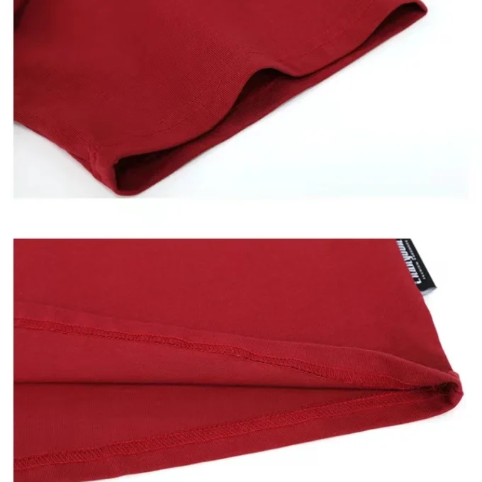 100% Cotton High Quality O-Neck Printed Letter Plus Size Men T-Shirt