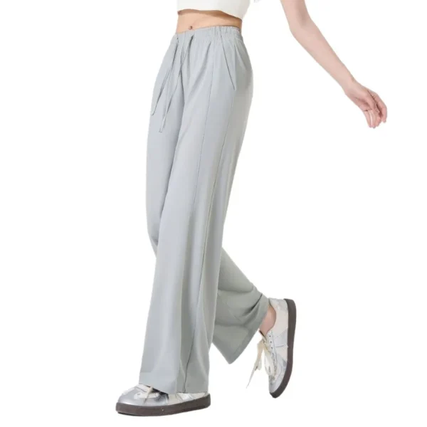 Draped Loose Wide-leg Casual Pants Outdoor Sports Slimming Straight-tire Quick-drying Pants - Image 5