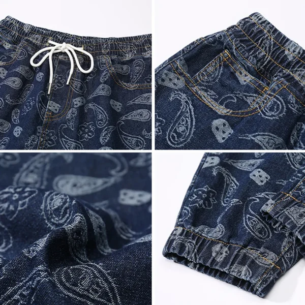 2025 Street Style Hip Hop Jeans Cargo Pants Men Mens Jean - Image 5
