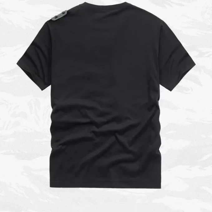 Hot Sale Oversize Patchwork Tops Multi Pocket Cotton Men's T-Shirts