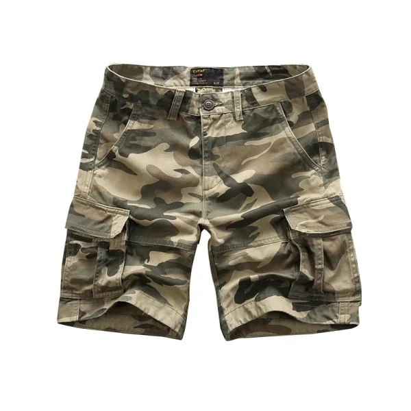 High Quality Gym Summer Plus Size Men's Shorts Men Black Men Camo Cargo Shorts