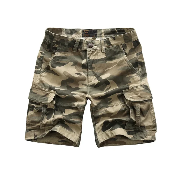 High Quality Gym Summer Plus Size Men's Shorts Men Black Men Camo Cargo Shorts