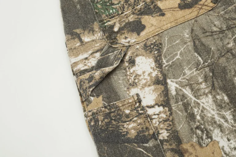 Streetwear 100% Cotton Sweat Shorts Summer Casual Man Camouflage Cargo Camo Shorts Men - Image 6