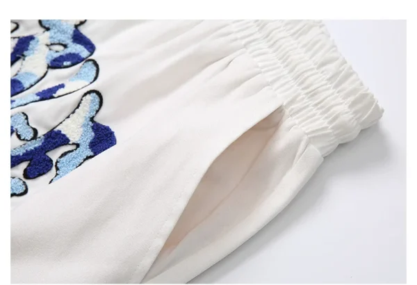 Summer Sport Oversize 100% Polyester Basketball Digital Printing Men Shorts - Image 4