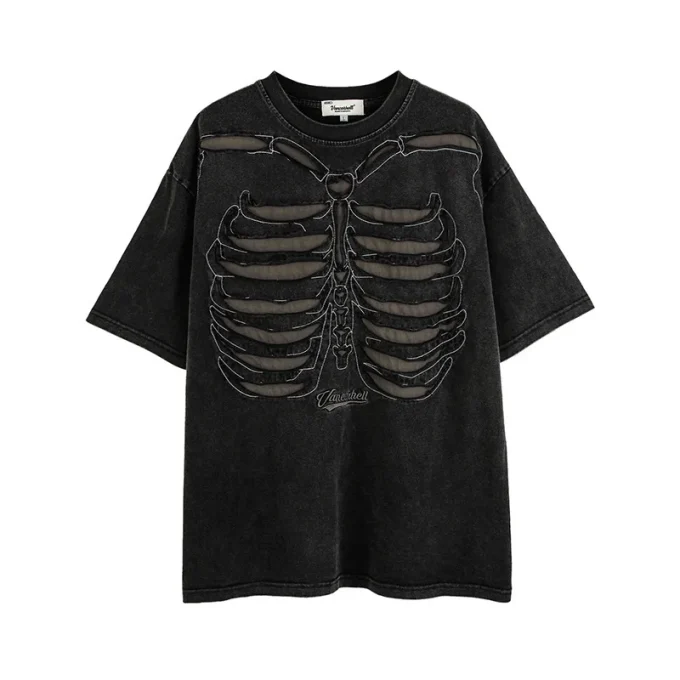 High Quality Men's Plain Tee Shirt Distressed Washed Tshirts Oversized T-shirts for Summer
