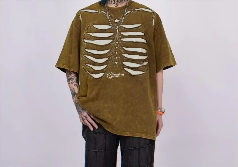High Quality Men's Plain Tee Shirt Distressed Washed Tshirts Oversized T-shirts for Summer - Image 2