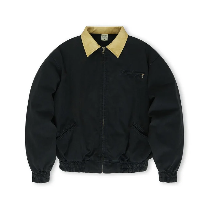 Blank Acid Washed Old Lapel Jacket Fall/winter Loose Casual Men's Jacket American Vintage Men's Heavy Canvas Jacket