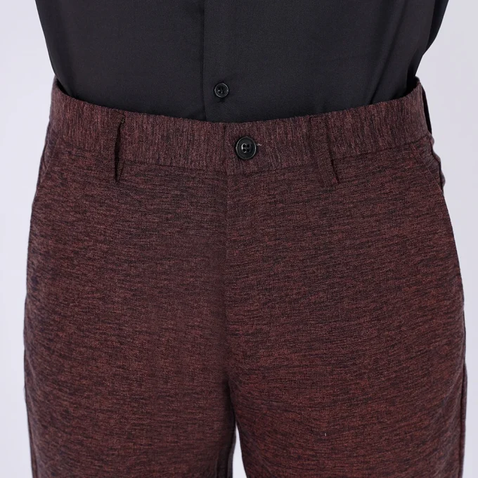 Autumn Men's Casual Stretch Pants Business-Style Cross-Border Exclusive Mid-Waist Loose Straight-Leg Classy Fashion Light Wash